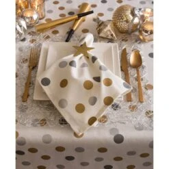 DII® 84" Metallic Confetti Tablecloth -Michaels Store D540164S 6