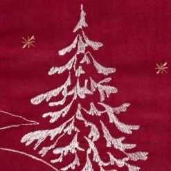 DII® 40" Embroidered Snowman Table Topper -Michaels Store D540169S 6