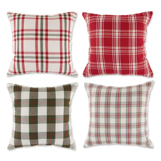DII® Farmhouse Christmas Plaid Pillow Cover Set 2 DII® Farmhouse Christmas Plaid Pillow Cover Set - Image 2