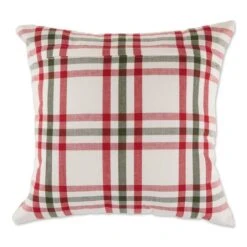 DII® Farmhouse Christmas Plaid Pillow Cover Set 14 DII® Farmhouse Christmas Plaid Pillow Cover Set -Michaels Store D540192S 2