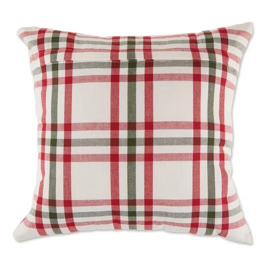 DII® Farmhouse Christmas Plaid Pillow Cover Set 3 DII® Farmhouse Christmas Plaid Pillow Cover Set - Image 3