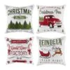 DII® Christmas Prints Pillow Cover Set