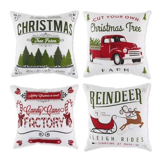 DII® Christmas Prints Pillow Cover Set 1 DII® Christmas Prints Pillow Cover Set
