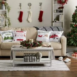 DII® Christmas Prints Pillow Cover Set 21 DII® Christmas Prints Pillow Cover Set -Michaels Store D540194S 9