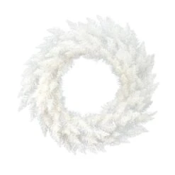 36" Sparkle White Spruce Wreath