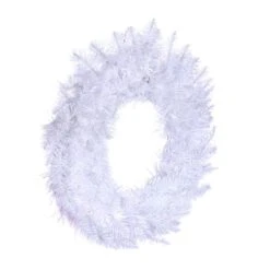 24" Sparkle White Spruce Wreath -Michaels Store D575242S 5