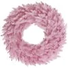 36" Pink Fir Wreath
