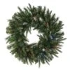 36" Multicolor Dura-Lit® LED Cashmere Wreath