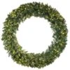 84" Pre-Lit Cashmere Pine Wreath, Warm White Dura-Lit® LED Lights