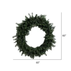 60" Canadian Pine Wreath -Michaels Store D575400S 3