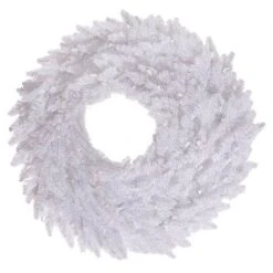 36" White Fir Christmas Wreath