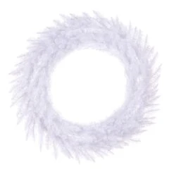 48" Sparkle White Spruce Christmas Wreath