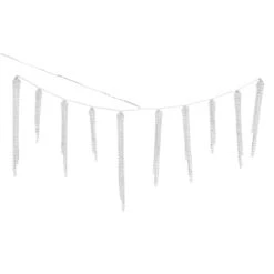 Crystal Icicles With LED Lights Decoration -Michaels Store D619772S 16