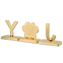 5" Silver Sparkle JOY Stocking Holders, 3ct. -Michaels Store D619830S 17