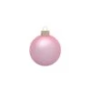 Whitehurst 40ct. 1.25" Matte Glass Ball Ornaments Baby Pink Matte