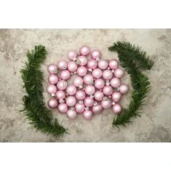 Whitehurst 40ct. 1.25" Matte Glass Ball Ornaments Baby Pink Matte -Michaels Store D623208S 13