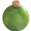 Whitehurst 40ct. 1.5" Pearl Glass Ball Ornaments Lime Pearl