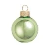 Whitehurst 4ct. 5" Shiny Glass Christmas Ornaments LimeShiny