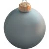 Whitehurst 4ct. 5" Matte Glass Ball Ornaments Baby Blue Matte