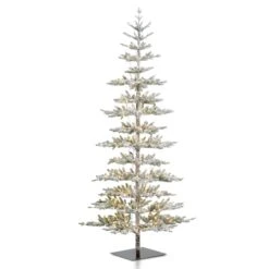 9ft. Pre-Lit Deluxe Pine Artificial Christmas Tree, Warm White LED Lights