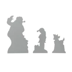 Glitzhome® Wooden Christmas Santa, Elf & Reindeer Table Décor Set -Michaels Store D652310S 7