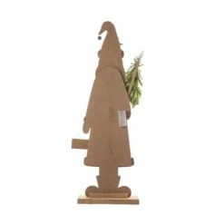 Glitzhome® 36'' Lighted Wooden Santa Porch Décor -Michaels Store D652322S 8