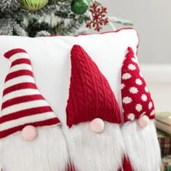 Glitzhome® 3D Heavy Knitted Gnome Pillow 11 Glitzhome® 3D Heavy Knitted Gnome Pillow -Michaels Store D652357S 4