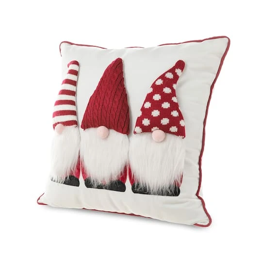 Glitzhome® 3D Heavy Knitted Gnome Pillow 5 Glitzhome® 3D Heavy Knitted Gnome Pillow - Image 5