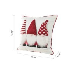 Glitzhome® 3D Heavy Knitted Gnome Pillow 16 Glitzhome® 3D Heavy Knitted Gnome Pillow -Michaels Store D652357S 7