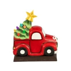 Red Truck Illuminated Stocking Hanger -Michaels Store D657833S 4