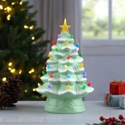 12" Seafoam Nostalgic Christmas Tree -Michaels Store D657845S 2