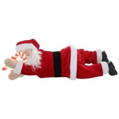 19.5" Lighted Sleeping Santa 11 19.5" Lighted Sleeping Santa -Michaels Store D657868S 2