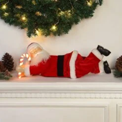 19.5" Lighted Sleeping Santa 10 19.5" Lighted Sleeping Santa -Michaels Store D657868S 3