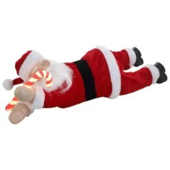 19.5" Lighted Sleeping Santa 12 19.5" Lighted Sleeping Santa -Michaels Store D657868S 4