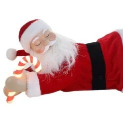 19.5" Lighted Sleeping Santa 13 19.5" Lighted Sleeping Santa -Michaels Store D657868S 5