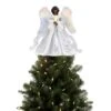 12" Fiber Optic Angel Tree Topper