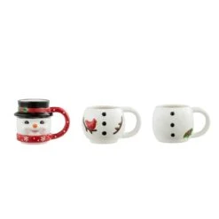 12oz. Snowman Stacking Mug Set 6 12oz. Snowman Stacking Mug Set -Michaels Store D657897S 2