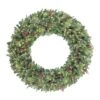 6ft. Pre-Lit LED Rocky Mountain Spruce Wreath
