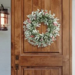 24" Pinecones & Berries Decorated Wreath -Michaels Store D659674S 3