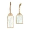 Melrose 6ct. 7" Pine Branch Tag Ornaments