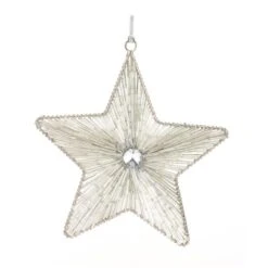 Melrose Iron & Glass Star Ornament Set 7 Melrose Iron & Glass Star Ornament Set -Michaels Store D660824S 2