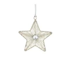 Melrose Iron & Glass Star Ornament Set 8 Melrose Iron & Glass Star Ornament Set -Michaels Store D660824S 3