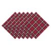 DII® Glad Tidings Plaid Napkin Set, 6ct.