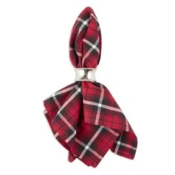 DII® Glad Tidings Plaid Napkin Set, 6ct. -Michaels Store D662318S 2