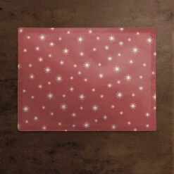 Red Twinkle Cotton Twill Placemat -Michaels Store D662452S 3