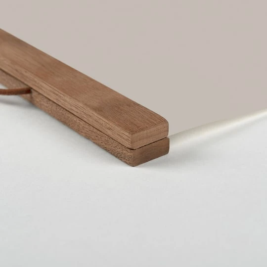 Cream Tis The Season Hanging Canvas In Teak Frame 3 Cream Tis The Season Hanging Canvas In Teak Frame - Image 3