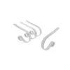 Original MantleClip® Holly Whitewash Stocking Holders, 4ct.
