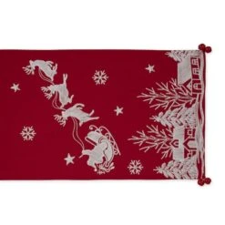 DII® 70" Santa's Sleigh Embroidered Table Runner -Michaels Store D666773S 2