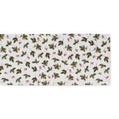 DII® 72" Holly Heritage Table Runner 8 DII® 72" Holly Heritage Table Runner -Michaels Store D666776S 2