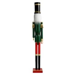 Glitzhome® 3.5ft. Wooden Christmas Soldier Nutcracker -Michaels Store D670513S 8
